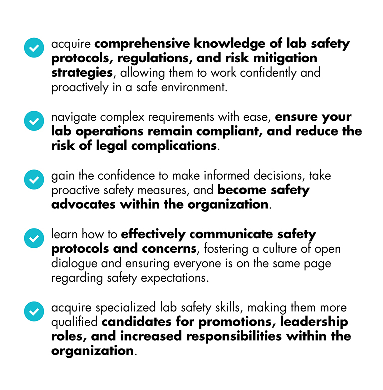 Lab Safety Management Certificate Corporate Training Solutions
